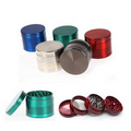 4 Layers Metal Tobacco Spice Herb Weed Grinder-2.2" Diam